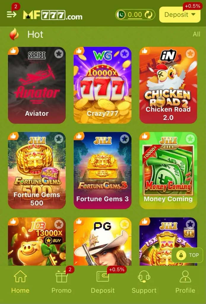 MF777 Game