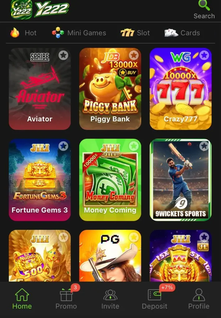 Y222 Game